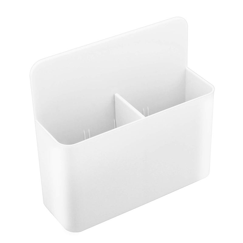 Moko Magnetic Dry Erase Marker Holder  Magnetic Pen Pencil Holder Storage Organizer For Whiteboard  Refrigerator  Locker And Other Magnetic Surfaces - White - Image 1