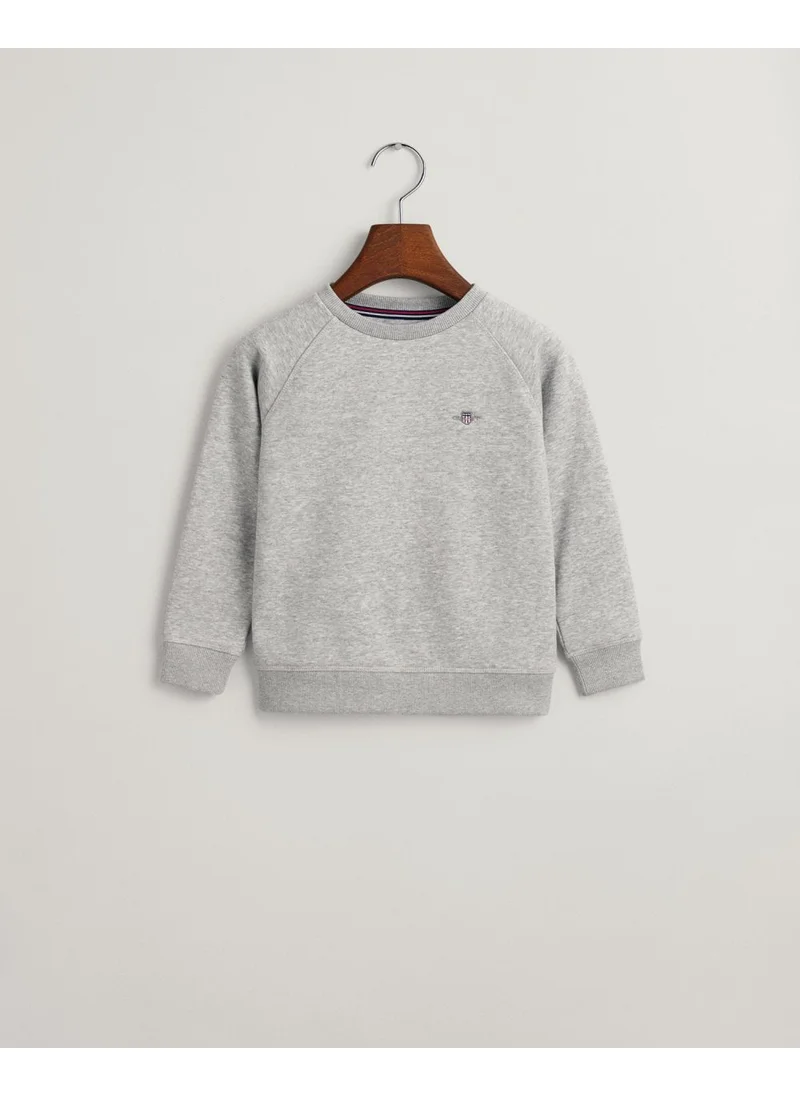 GANT Gant Kids Shield Crew Neck Sweatshirt