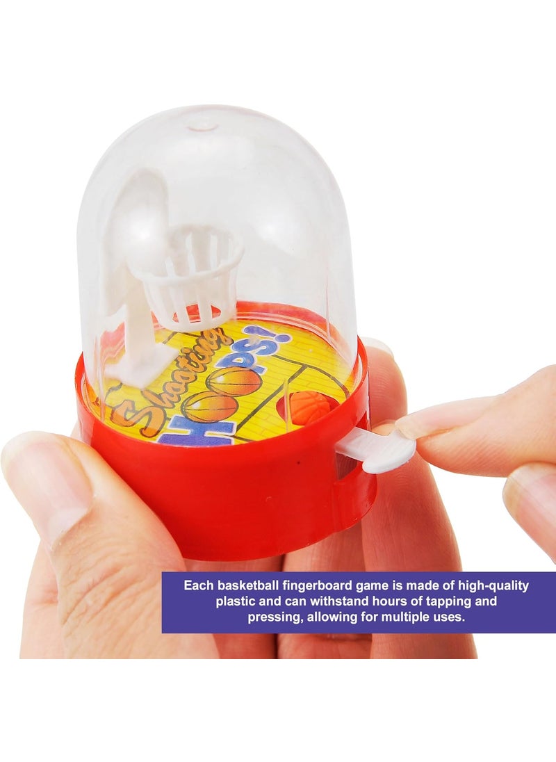 PowerTRC PowerTRC 24 Pcs Mini Basketball Shooting Games Toys Finger Handheld Basketball Desktop Fidget Game Bag Fillers Bulk Toys Party Favors Decorations Birthday Carnival Prizes for Kids Adults  - Image 4