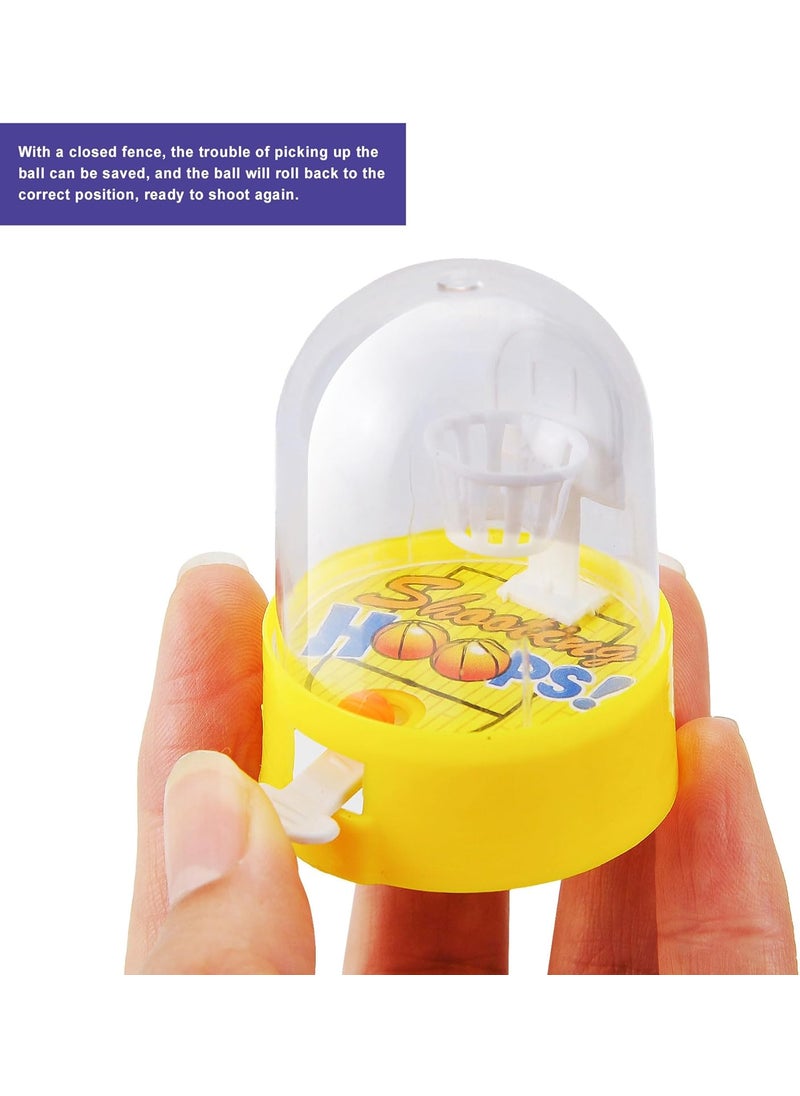 PowerTRC PowerTRC 24 Pcs Mini Basketball Shooting Games Toys Finger Handheld Basketball Desktop Fidget Game Bag Fillers Bulk Toys Party Favors Decorations Birthday Carnival Prizes for Kids Adults  - Image 2