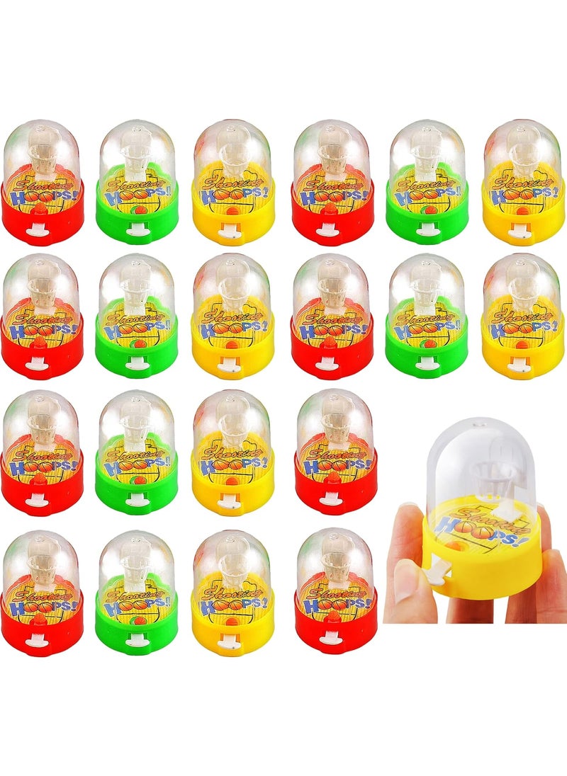 PowerTRC PowerTRC 24 Pcs Mini Basketball Shooting Games Toys Finger Handheld Basketball Desktop Fidget Game Bag Fillers Bulk Toys Party Favors Decorations Birthday Carnival Prizes for Kids Adults  - Image 1