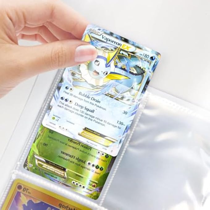 POKEMON TRADING CARD ALBUM 4 POCKETS 30 PAGES 240 CARDS CAPACITY - Image 4