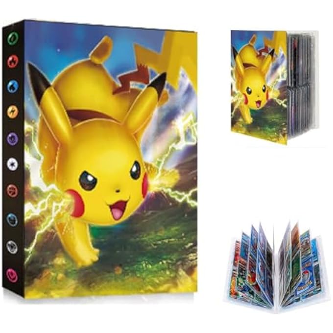 POKEMON TRADING CARD ALBUM 4 POCKETS 30 PAGES 240 CARDS CAPACITY - Image 2