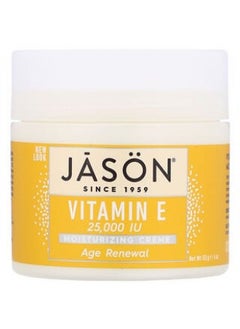 Jason Natural Age Renewal Vitamin E Moisturizing Creme 25000 IU 4 oz 113 g