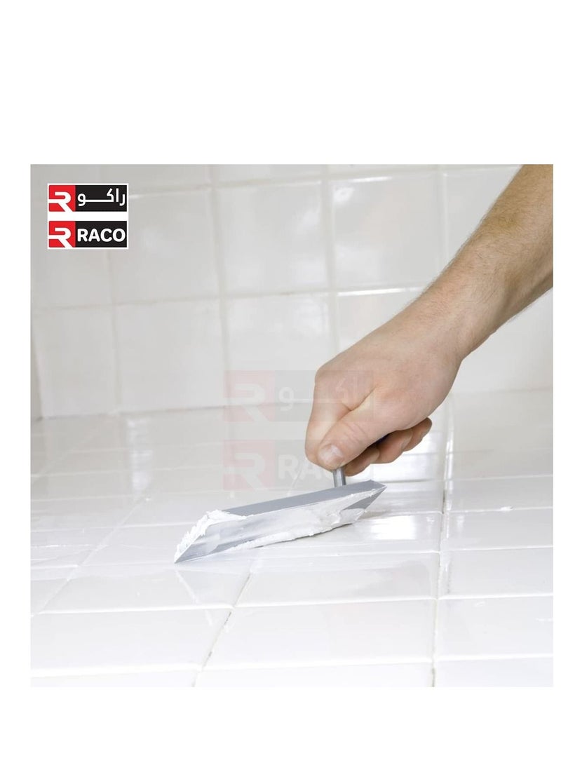 RACO Cement Tile Grout for Filling Tile Joints, 5 kg White - Image 4