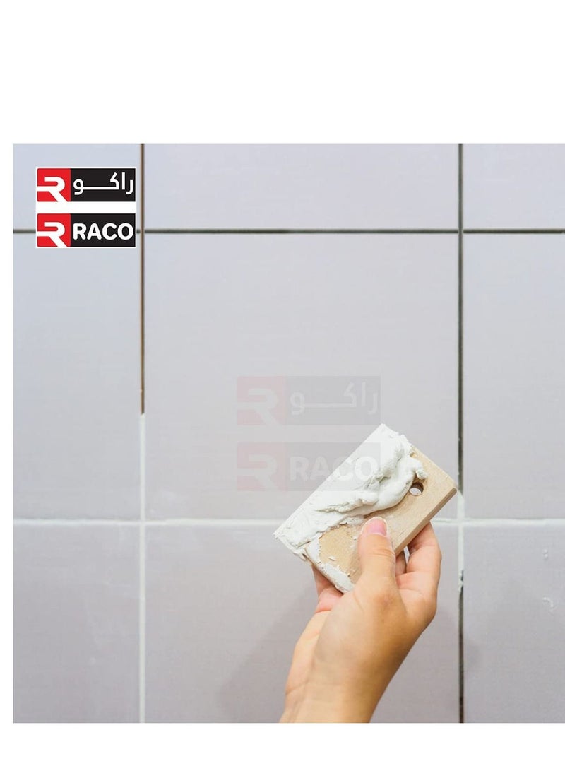 RACO Cement Tile Grout for Filling Tile Joints, 5 kg White - Image 2