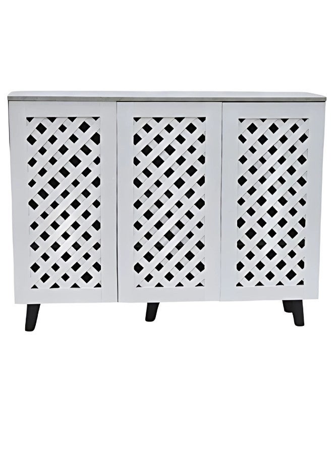 ALWASIT HOME Modern Wooden Shoe Cabinet, Shoes Rack With Storage, Shelf Cabinet - Image 1