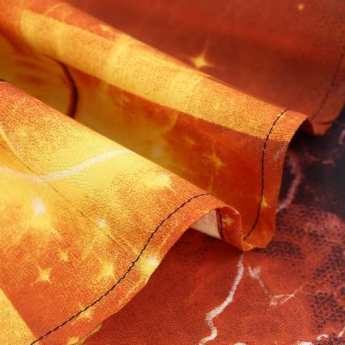 SDIII 4Pcs Fiery Basketball Sheet Set Twin, Basketball with Special Effects Sheet Set, Super Soft Microfiber, Wrinkle and Fade Resistant, for Boys Men and Basketball Sports Lovers, Twin - Image 4