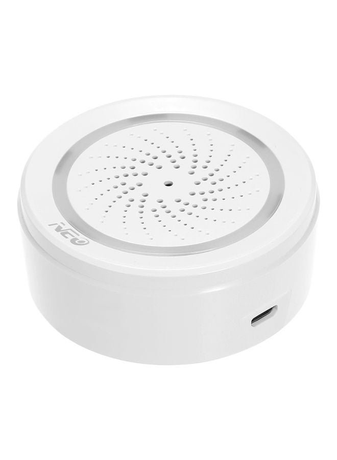 NIBEMINENT Wi-Fi Smart Alarm System White 9.7x5.2x8.7cm - Image 1