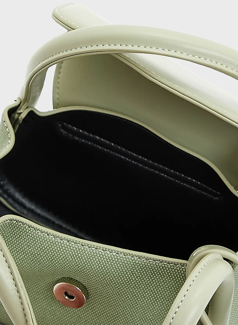 Ginger Tube Handle Handbag