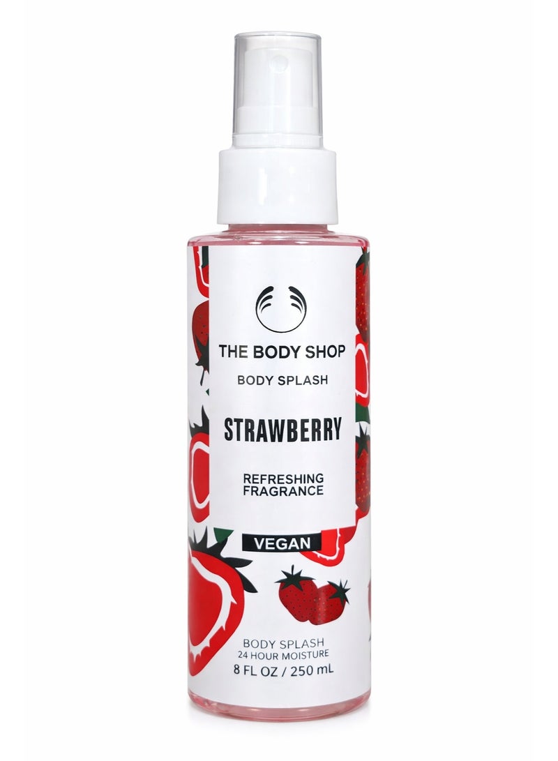 The Body Shop Strawberry Body Splash – Refreshing Fragrance – Vegan – 250ml