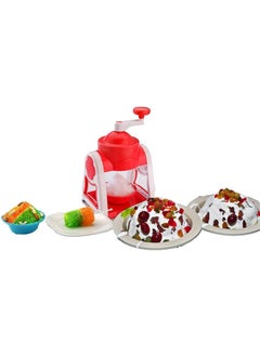 RABADIYA CREATION RABADIYA CREATION Ice Gola Maker Machine Manual Ice Crusher Snow Grinder 3 Bowl Baraf Ka Gola Banane Wali Machine 1 Glass 6 Sticks  - Image 3