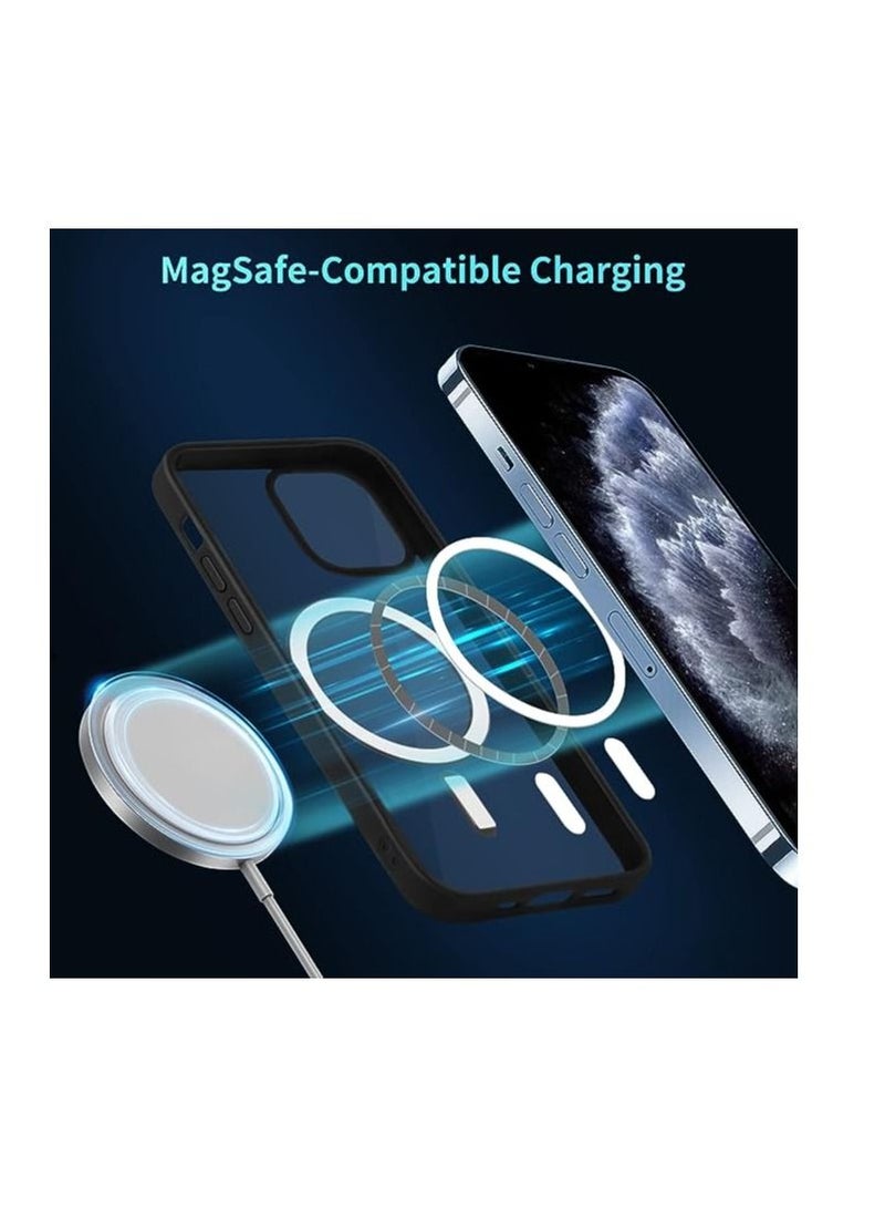Magsafe Back Cover for iPhone 11 Pro Max Blue  - Image 2
