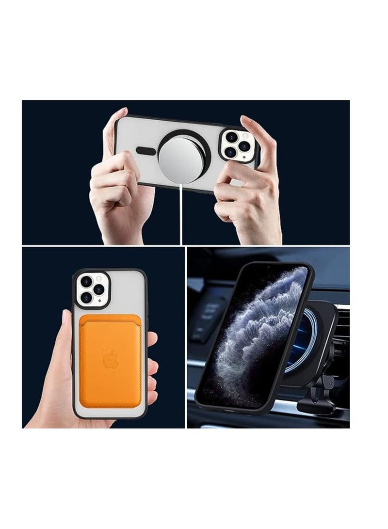 Magsafe Back Cover for iPhone 11 Pro Max Blue  - Image 3