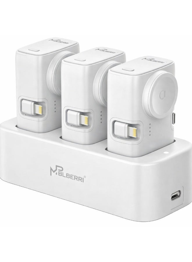 MPBLBERRI Premium Quality 3-in-1 Portable Dual-Port Power Bank with Quick Charging - Image 1