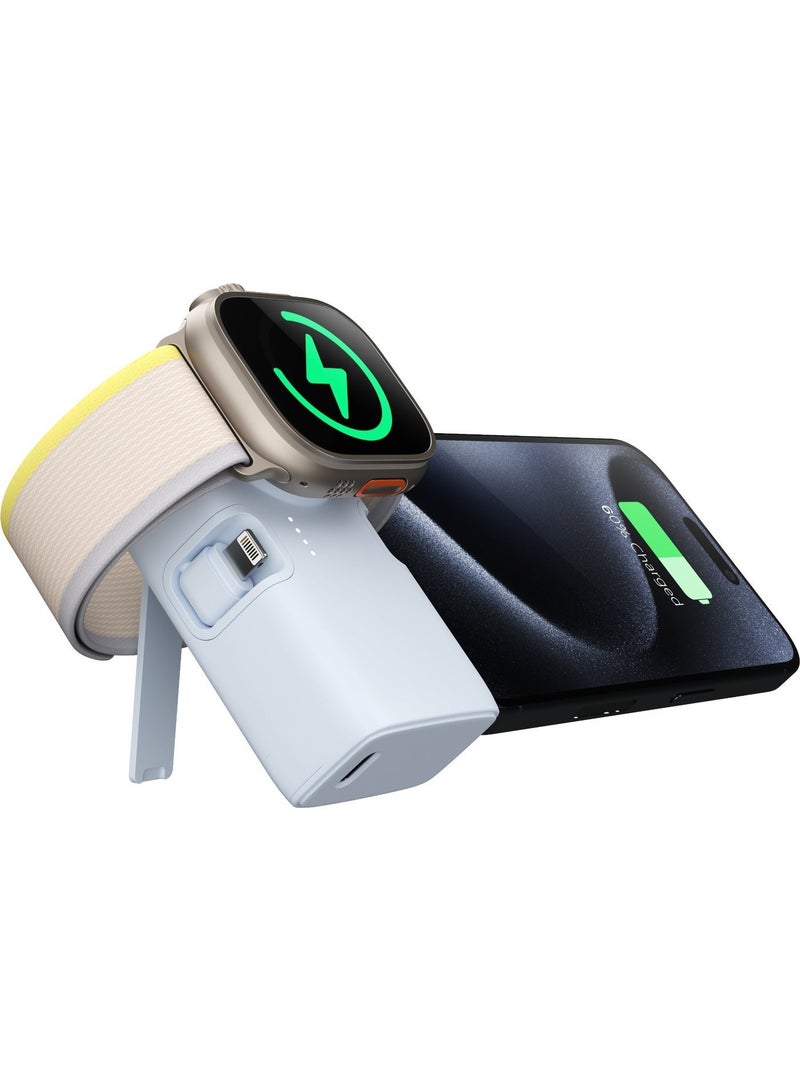 MPBLBERRI Premium Quality 3-in-1 Portable Dual-Port Power Bank with Quick Charging - Image 4