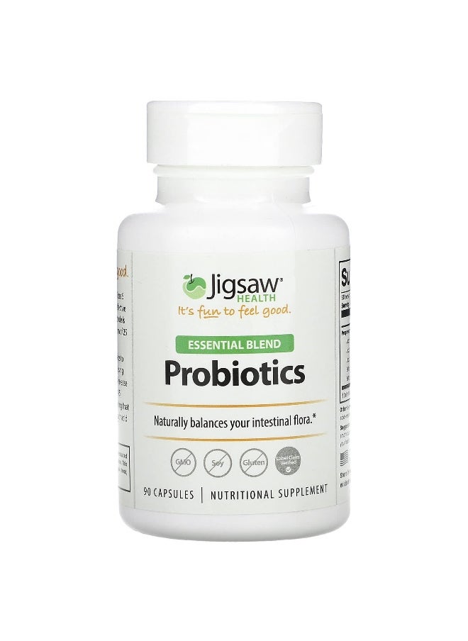 Jigsaw Health Jigsaw Health, Essential Blend, Probiotics, 90 Capsules  - Image 1