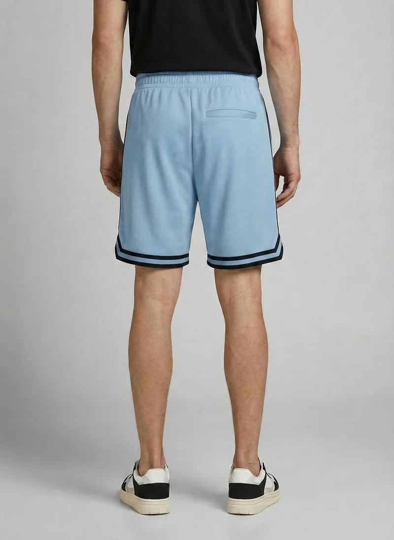 NOBERO  Nobero Oversized Shorts | Men’s Shorts | Relaxed Fit | Milano Ponte Knit | Knee-Length Mid-Rise Comfort | Elasticated Waistband | Available in 4 Colours for Men | Best Price UAE