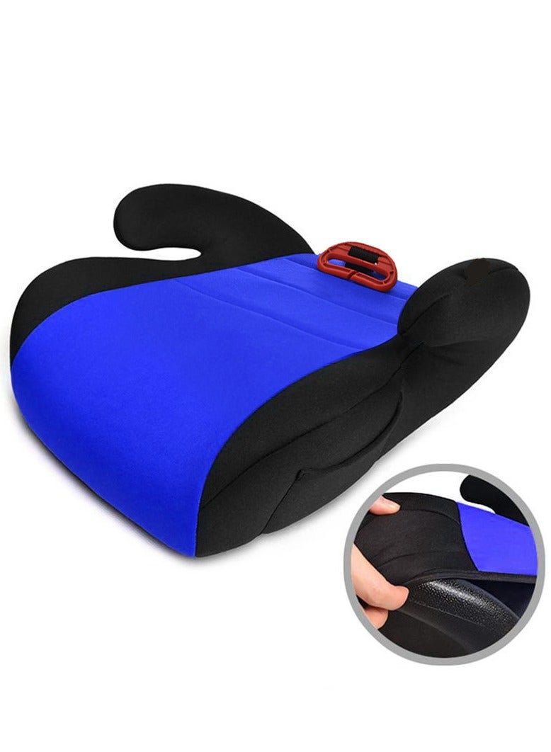 Universal Baby Kids Lightweight Travel Booster Car Seat, Fix Extra Large Seat Backless Belt Positioning, Car Seat Pad, Feeding Booster Seat with Wide Armrest