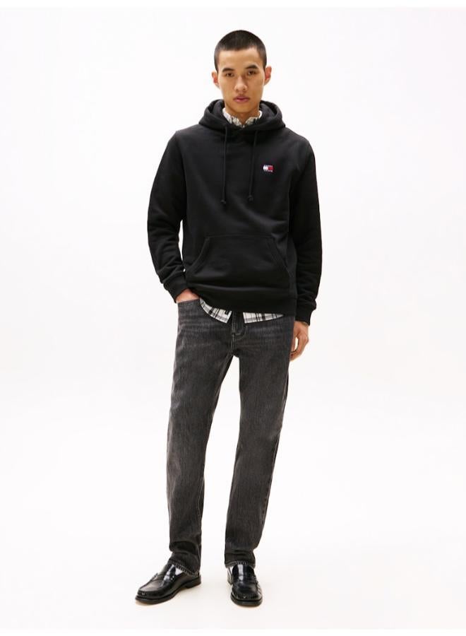 TOMMY JEANS Tonal Tommy Badge Hoody - Image 4