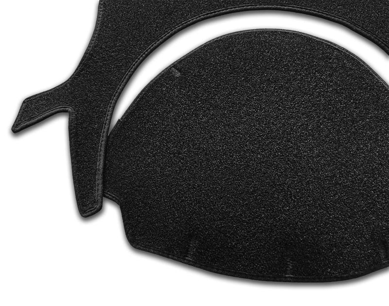 Yiz غطاء لوحة القيادة Yiz مخصص لسيارات إنفينيتي G25 G25X G35 G35X G37 G37X 2008 2009 2010 2011 2012 2013، إنفينيتي Q40 Q60 2014 2015، واقي سجادة لوحة القيادة (أسود) Y67 - Image 3