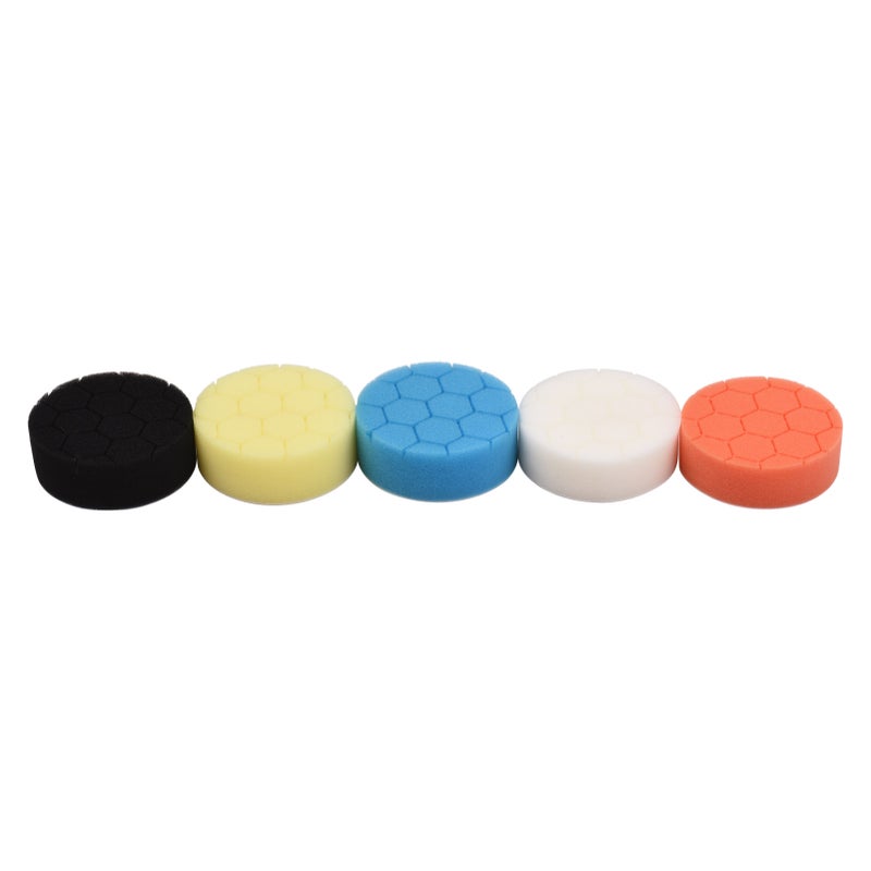 39Pcs Polishing Pads Kit 3 Inch 5 Inch Car Buffing Sponge for Automobiles Yachts Self-adhesive Wool Pad - Image 5