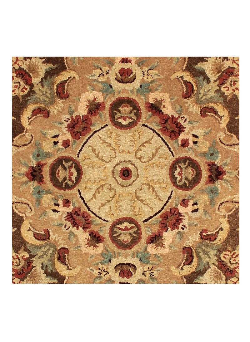 AURUM HOME AH014B Hand Tufted Area Traditional Carpet Interior Living Bedroom, Bedroom, Exhibition Area Cut Wool Pile, Rectangle  - Image 3
