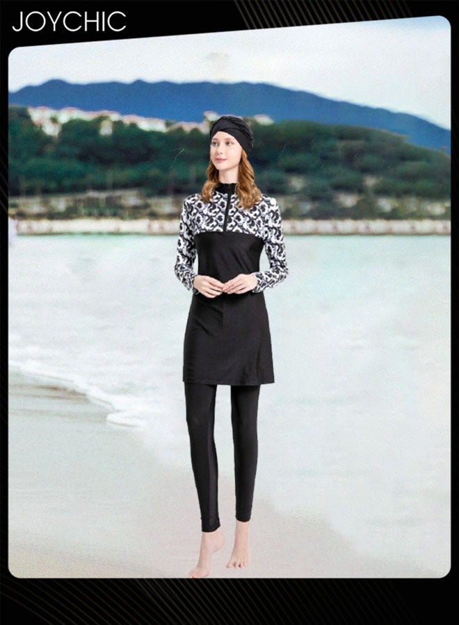 Joychic مجموعة ملابس السباحة الإسلامية للنساء - Image 1