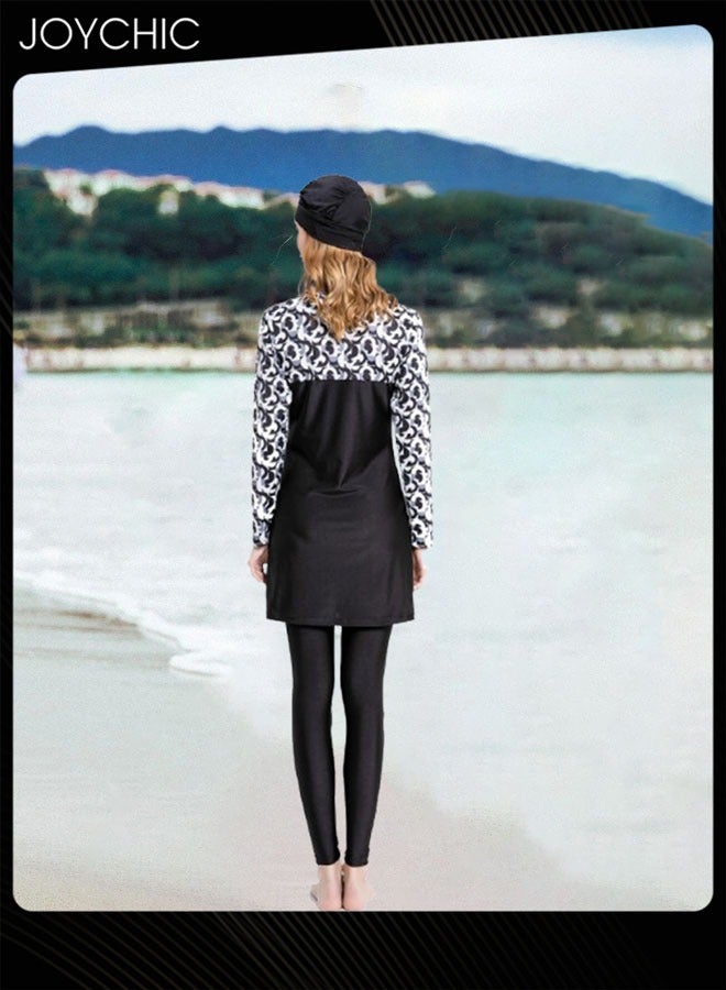 Joychic مجموعة ملابس السباحة الإسلامية للنساء - Image 4