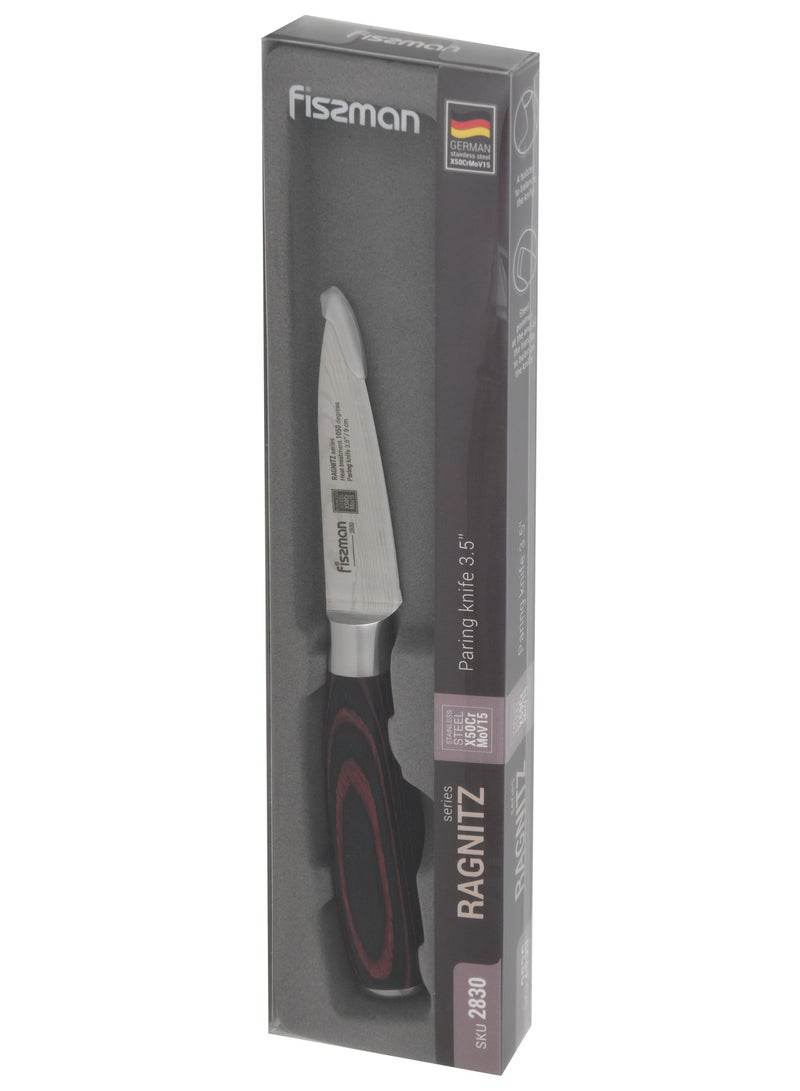 فيسمان سكين ياباني مقاس 3.5 بوصة، سلسلة راجنيتز من السبائك الألمانية X50CrMoV15 مصنوعة من الفولاذ المقاوم للصدأ - Image 5