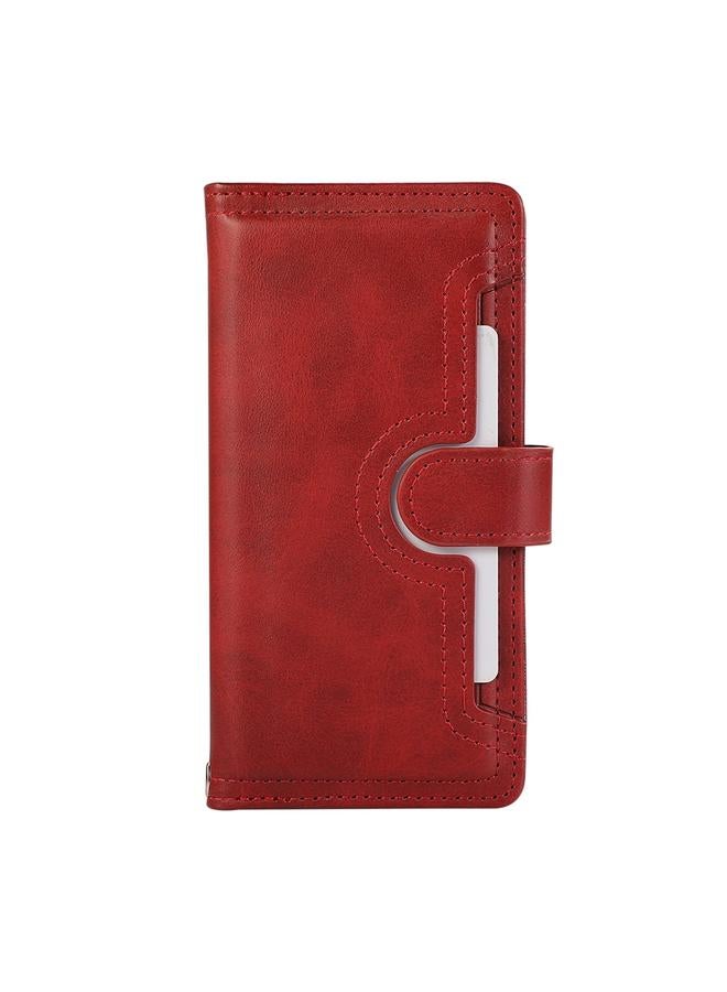 اس-توب جراب هاتف جلدي مع سوار معصم وفتحة بطاقة لهاتف iPhone 16 Plus - Image 2