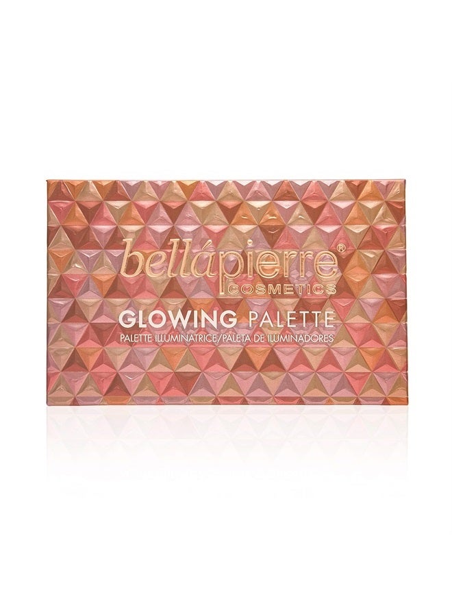 BellaPierre Glowing Highlighter Makeup Palette | 6 Illuminating Shades to Suit Different Skin Tones | Non-Toxic and Paraben Free | Vegan and Cruelty Free | Natural Look - Image 4