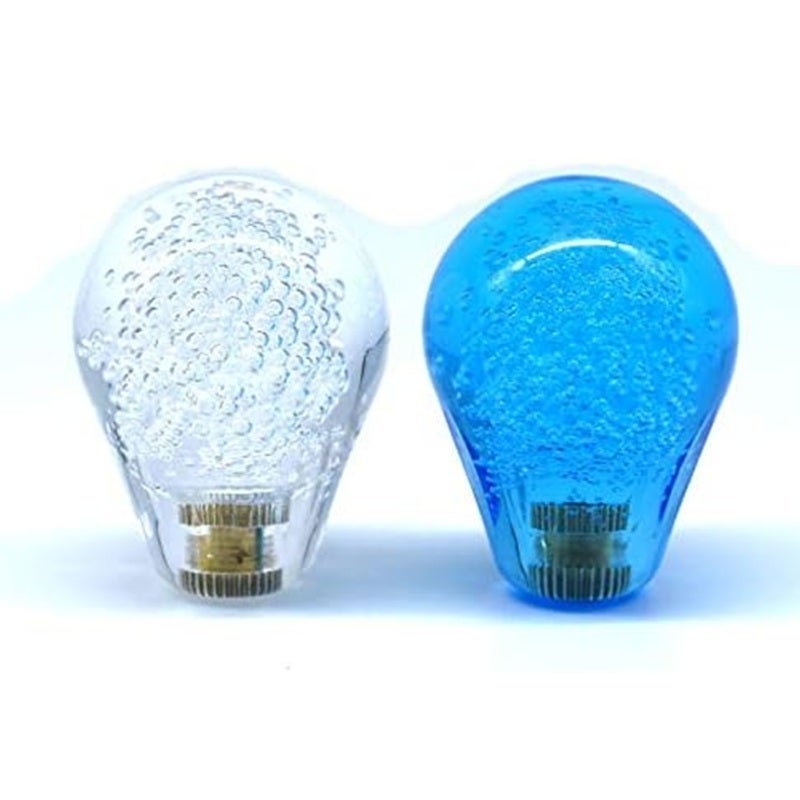 Bat Top Joystick: 2 Pack Blue White Enhanced Grip Universal Fit Arcade Joystick Knob for Arcade Modding Enthusiasts And Fighting Game Players - Image 1