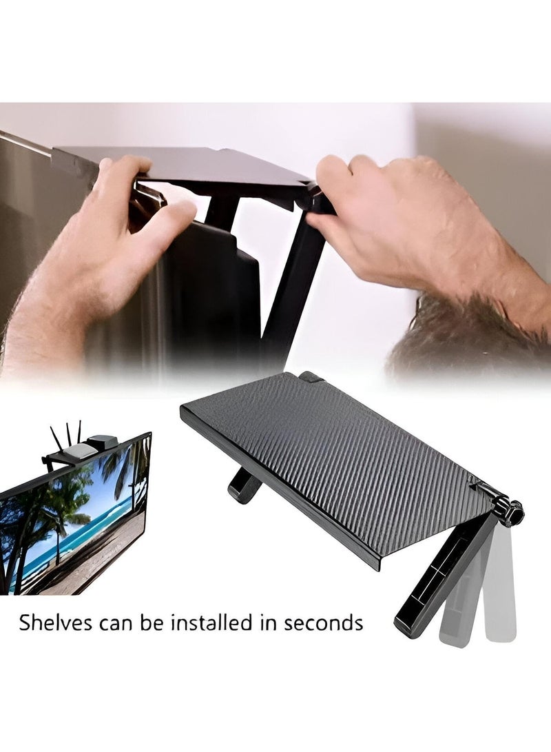 Adjustable Height Monitor Stand – Desk Riser for Computer Monitors, TV Screens, Laptops, and Home Office Organization - Image 5