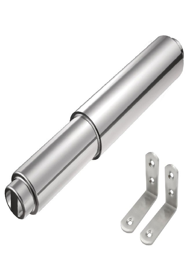 TuoxinEM Toilet Paper Holder for Bathroom, Wall Mounted Command Strip Toilet Paper Roll Holder with Universal Roller (Silver)