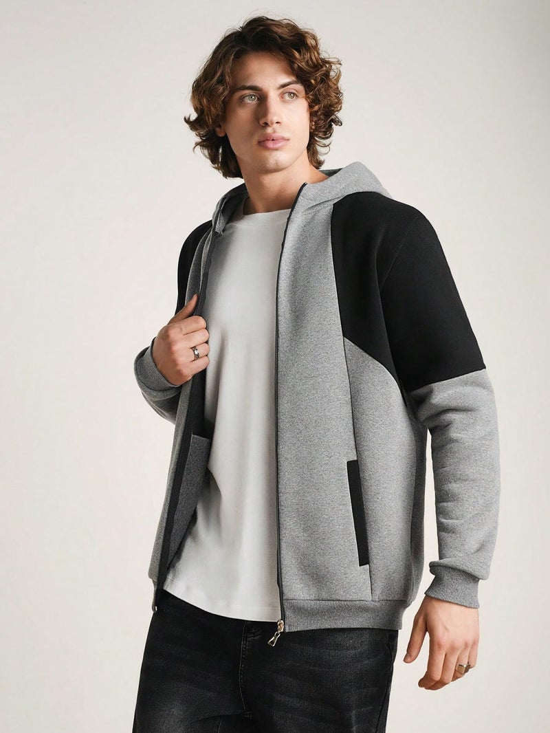 TOPLOT jacket for men || winter jackets || casual jacket for men || Men's bomber jacket (Men-CB-Jacket-5215-Grey-S) - Image 2