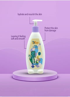 SOFICO Kids Gentle Bubble Bath Clense & Moisturize Vitamin E & Argan Oil 300ml  - Image 3