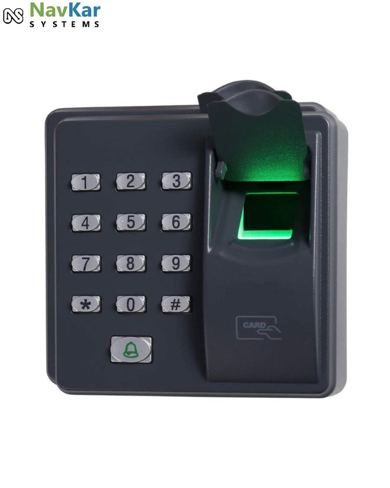NAVKAR SYSTEMS NAVKAR SYSTEMS Biometric RFID PIN Access Control System Electronic Rim Lock K80 Supply 10 Keychain Tags Mostly Suitable for Main Metal Door  - Image 2