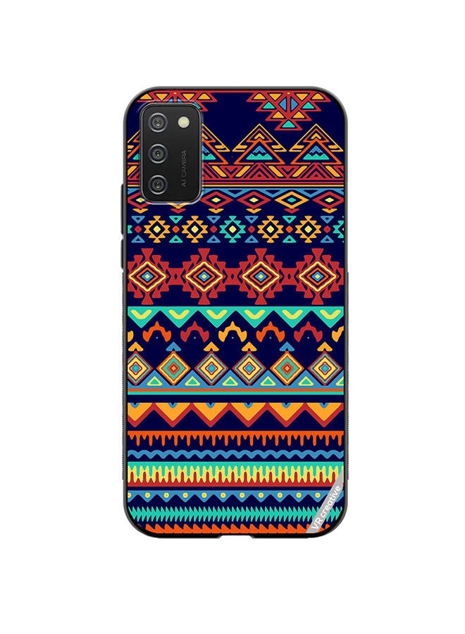 VR CREATIVE Protective Case Cover For Samsung Galaxy A03s Texture Design Multicolour - Image 1