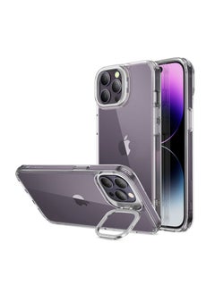 ESR Classic Kickstand Case Compatible with iPhone 14 Pro Max Case, Clear Case with Stand, Military-Grade Protection, Built-in Camera Ring Stand, Scratch-Resistant Acrylic Back, Clear