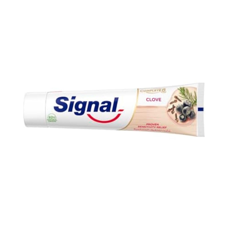 Signal Complete 8 Nature Elements for soothing and relieving sensitivity Clove Toothpaste 100ml Promotion - Image 2