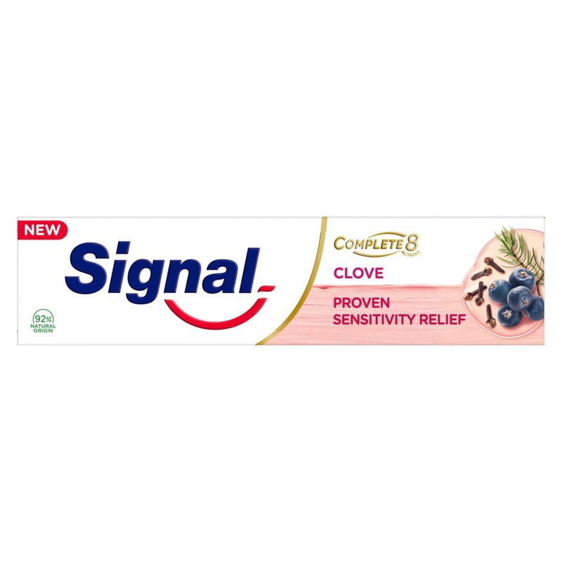 Signal Complete 8 Nature Elements for soothing and relieving sensitivity Clove Toothpaste 100ml Promotion - Image 1