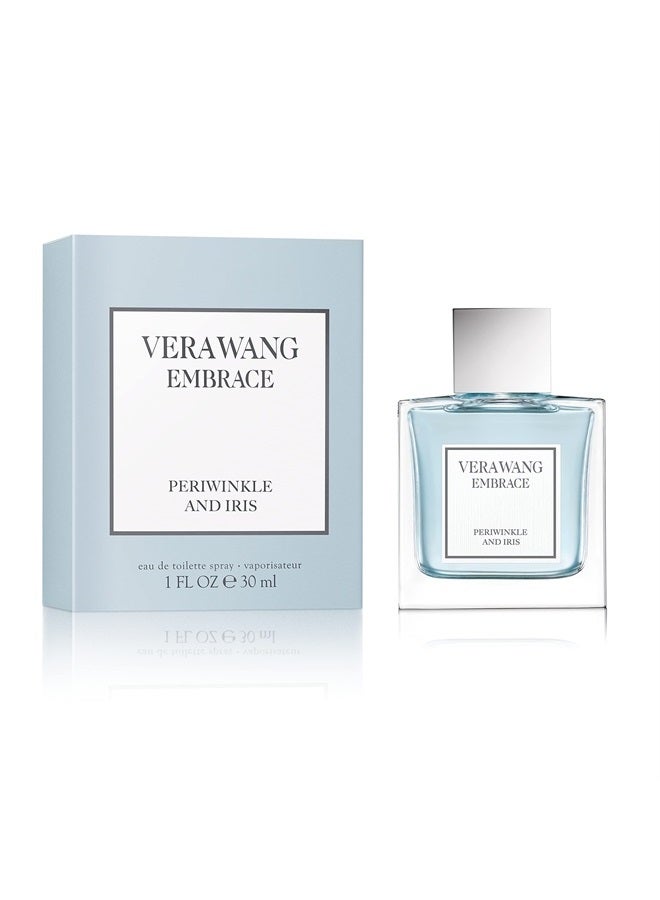 Vera Wang بخاخ ماء تواليت، احتضان: زهر البيريفينكل و السوسن، 1.0 أونصة - Image 2