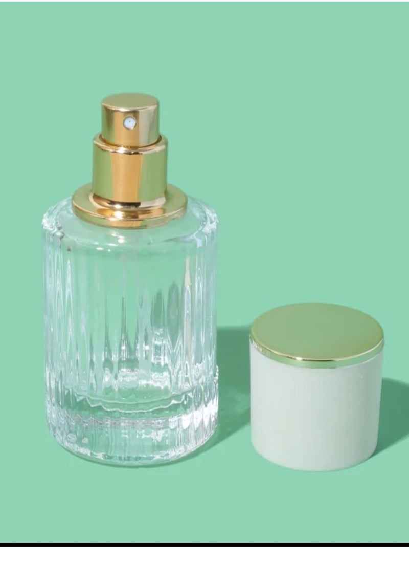 ماركة غير محددة - عبوة عطر زجاج فارغة 50 مل - Image 1