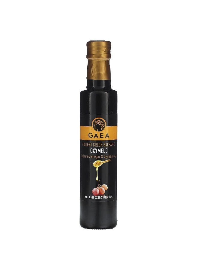 Gaea, Ancient Greek Balsamic, OXYMELO, Balsamic Vinegar & Thyme Honey, 8.5 fl oz (250 ml) - Image 1