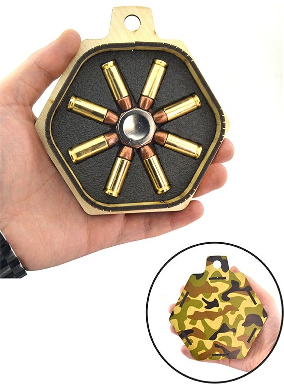 Anahtarlık Sepeti - Keychain Basket Clean Shell Bullet Stress Wheel - Image 1
