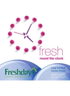 Freshdays All Day Freshness Panty Liners - Long Scented 72 Pads  - Image 3