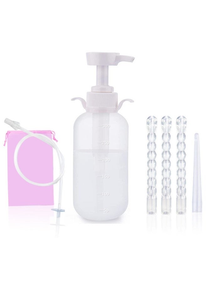 Generic Unisex Silicone Bottle Household Personal Care Squeeze Cleaner Irrigator (300ml) 