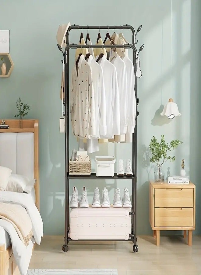 ZEESQUARE Clothes Drying Stand Space Saving Laundry Rack Durable Drying Rack Foldable Clothes Dryer for Indoor Outdoor Use - Image 5