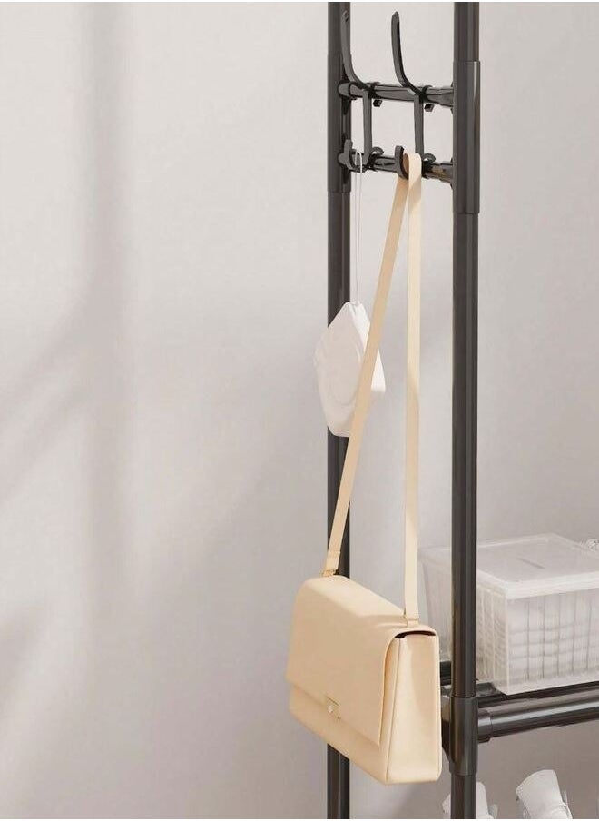 ZEESQUARE Clothes Drying Stand Space Saving Laundry Rack Durable Drying Rack Foldable Clothes Dryer for Indoor Outdoor Use  - Image 4